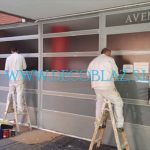 Pintar entrada portal comunidad