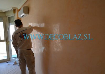 Pintar en liso un piso