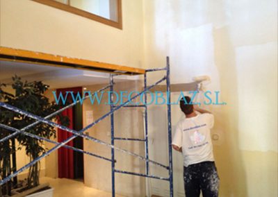 Pintores vestíbulo comunidad