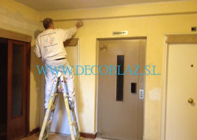 Pintores zonas comunes de la comunidad