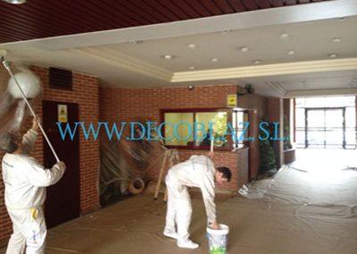 Pintares zonas comunes exterior comunidad